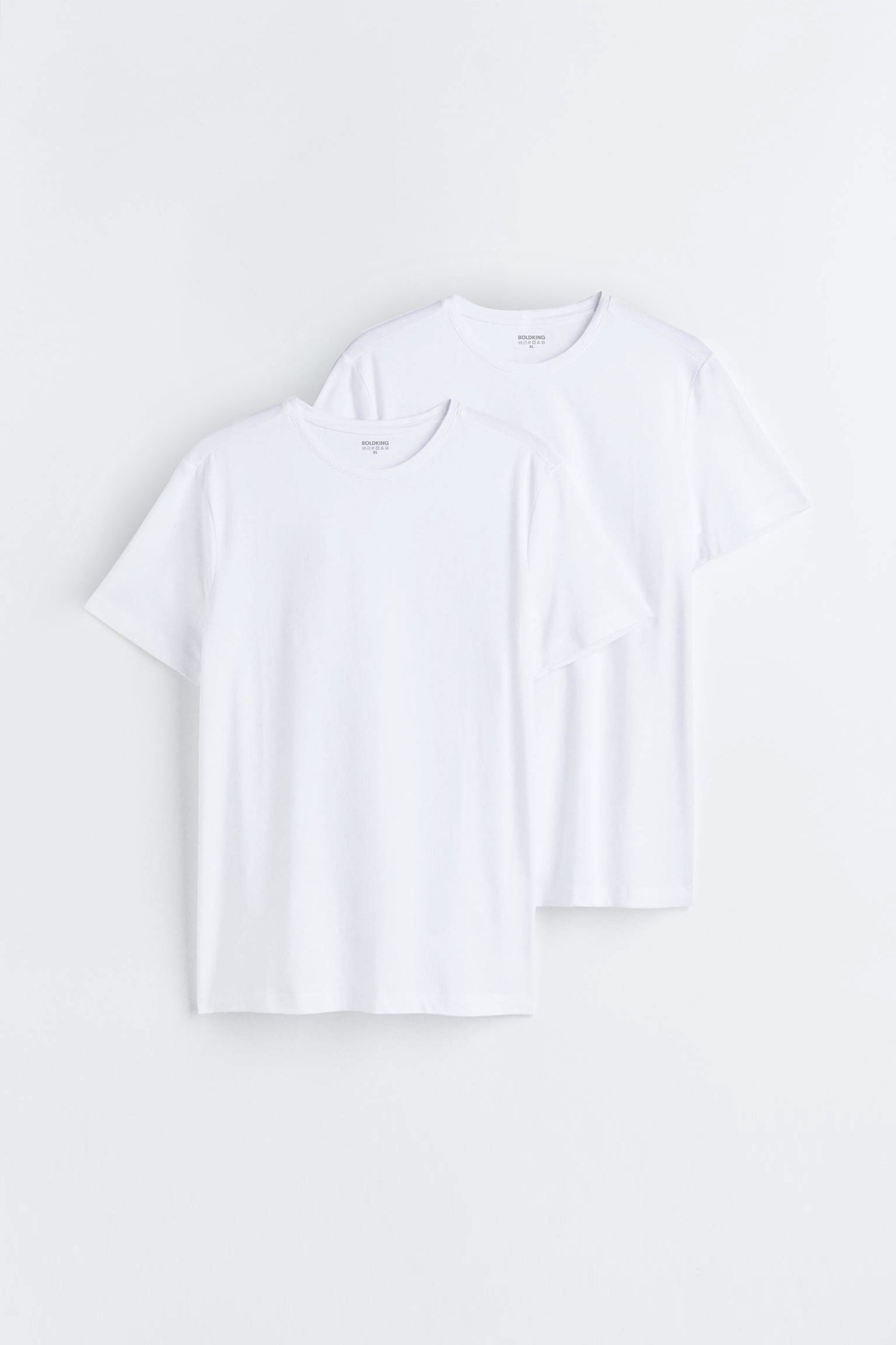 T-shirt O-neck Duopack White S